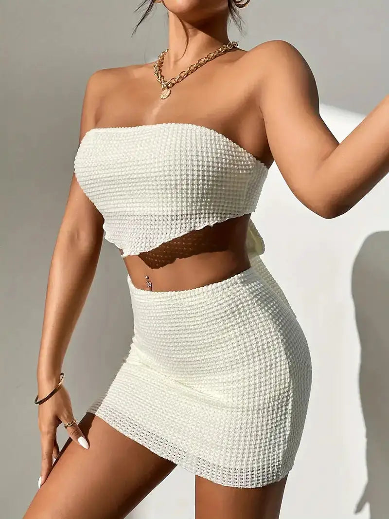 Summer Loving Halter Top & Skirt Set