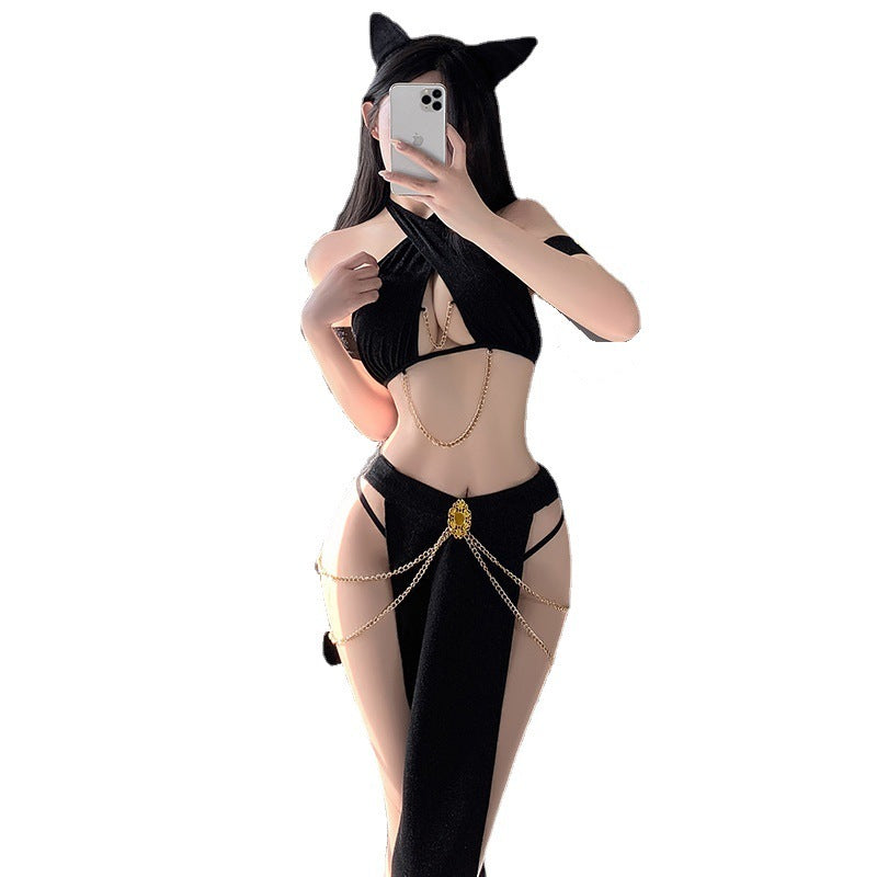 Queen Egyptian Lingerie Set