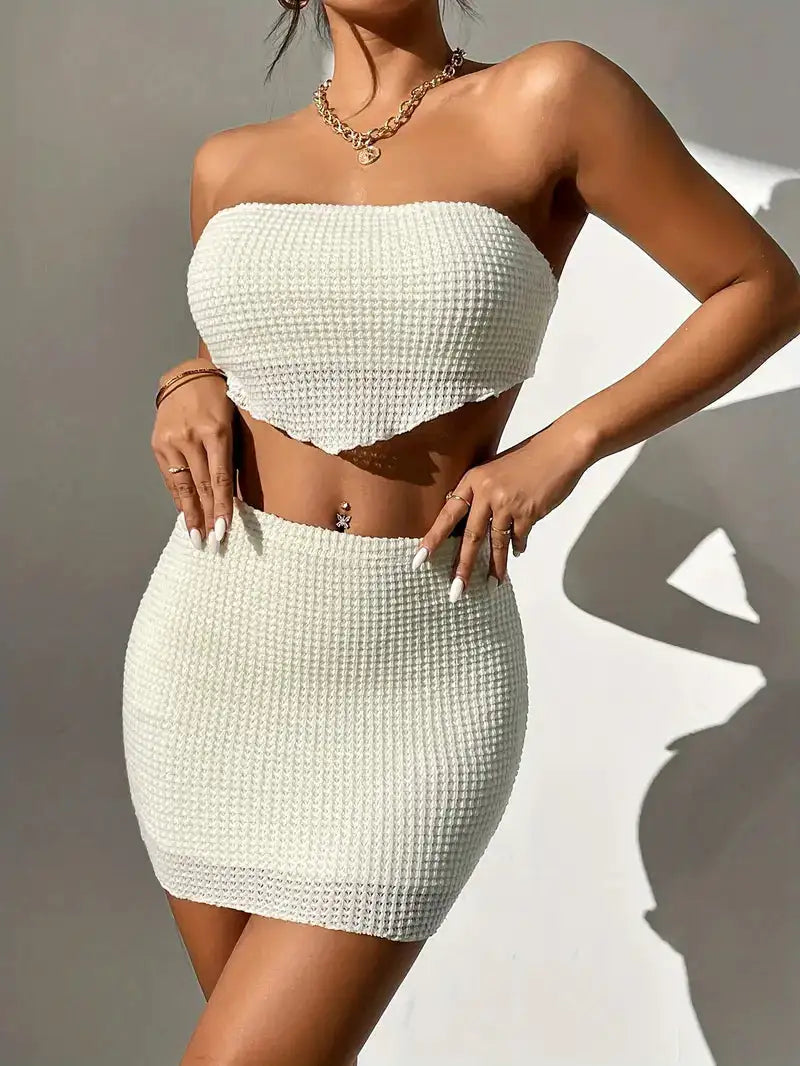 Summer Loving Halter Top & Skirt Set