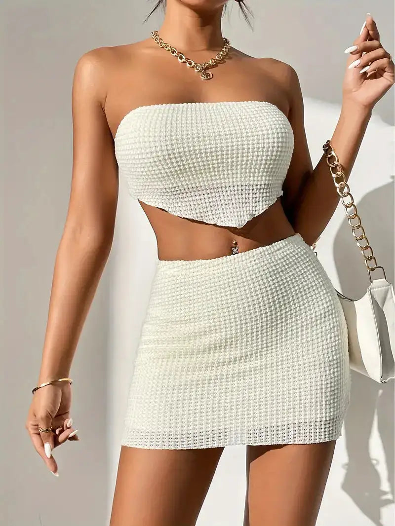 Summer Loving Halter Top & Skirt Set