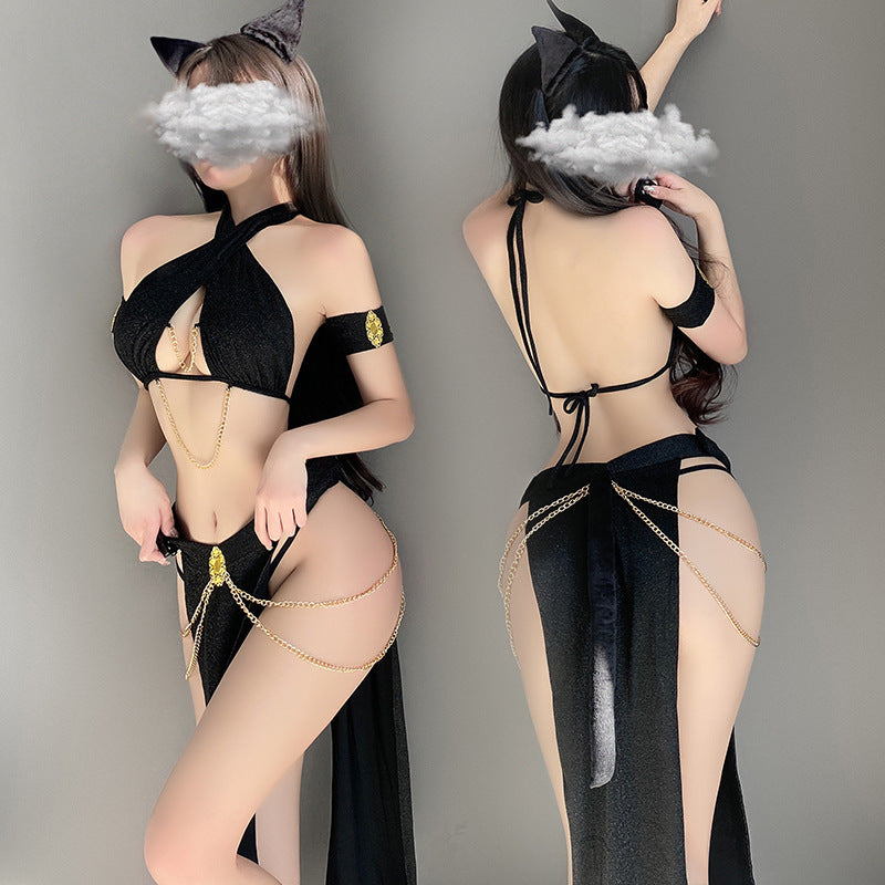 Queen Egyptian Lingerie Set