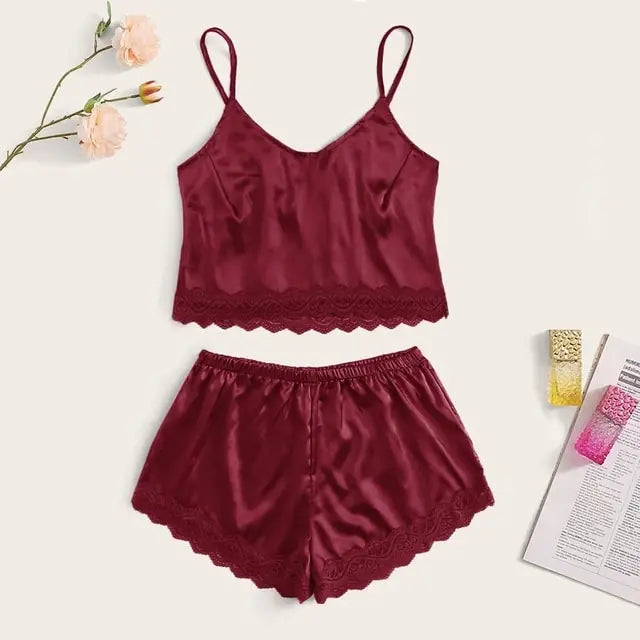 Women's Satin Nightwear Set