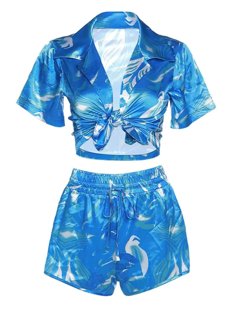 Leilani Silk Short Set