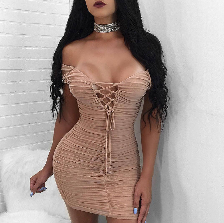 Deep V Sassy Night Dress