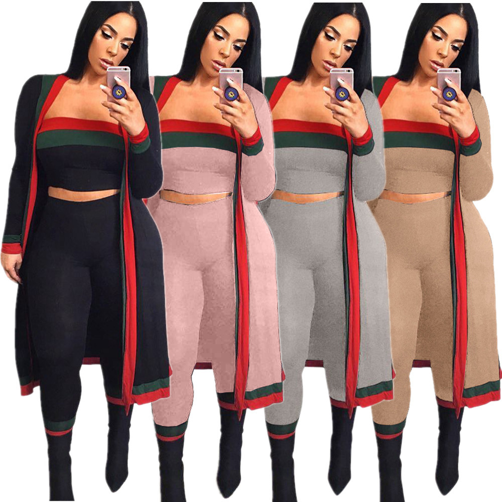 3pcs Casual Women Tracksuit