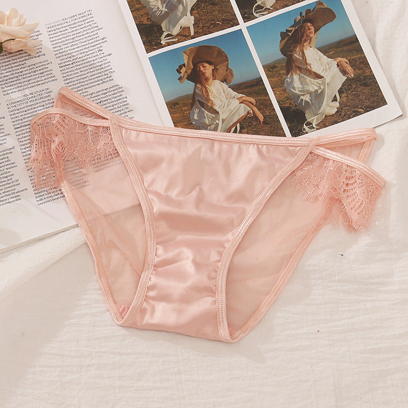 Women's Briefs Style Satin Panties