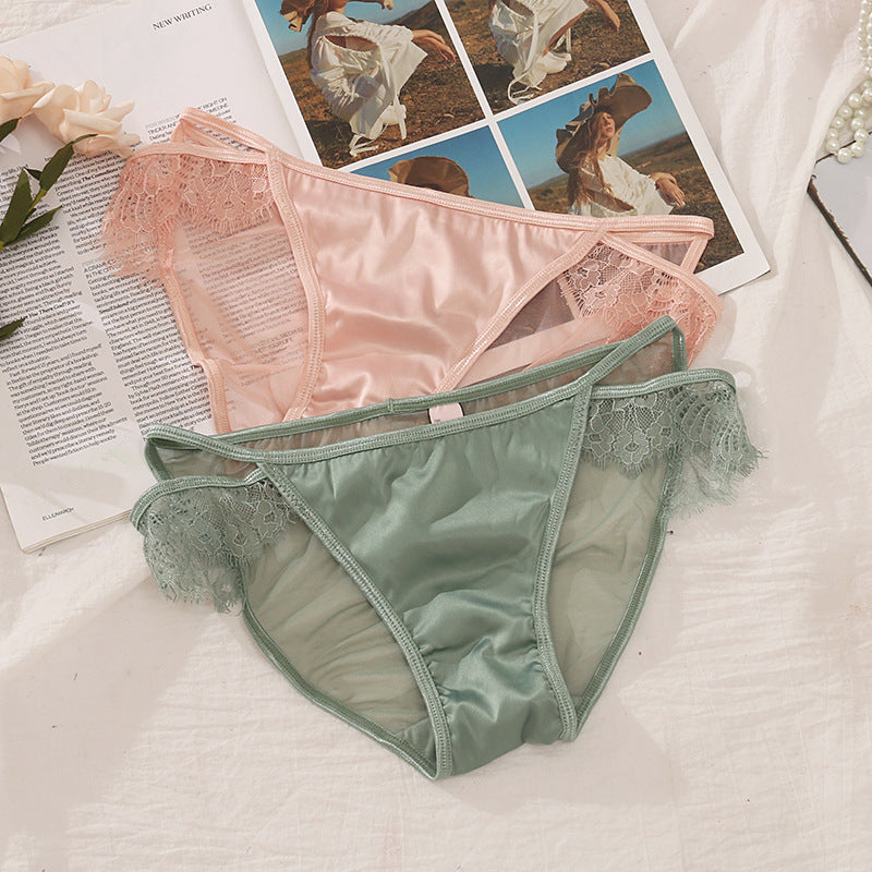 Women's Briefs Style Satin Panties