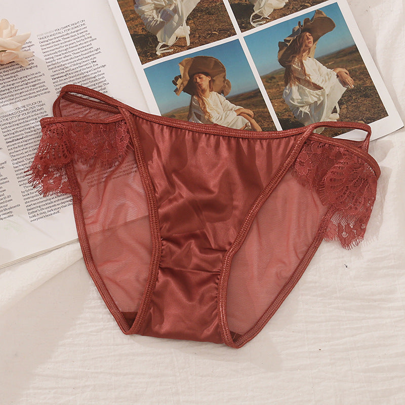 Women's Briefs Style Satin Panties