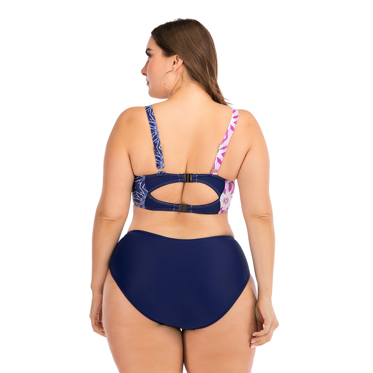 Women's 2pcs Plus Size Swim Suit Set