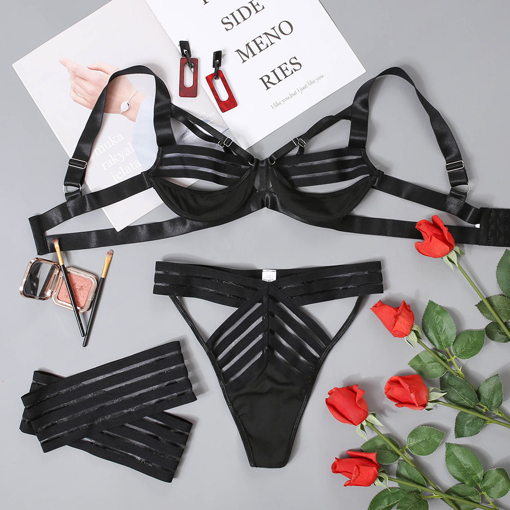 Ribbon Style Lingerie Set