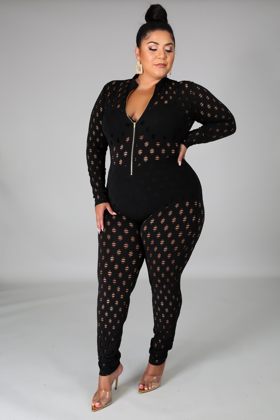 Plus Size 1Pcs Jumpsuit