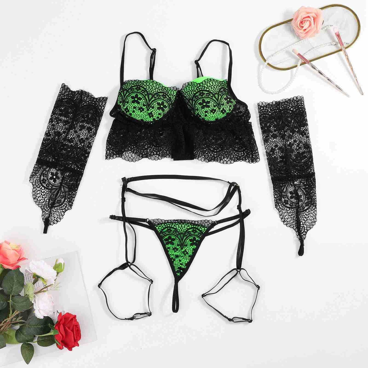 Women's 3pcs Lingerie Set