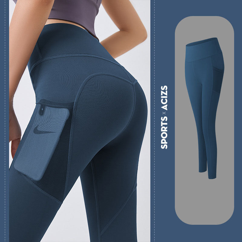 Women's Tummy Control Yoga Pants With Pockets