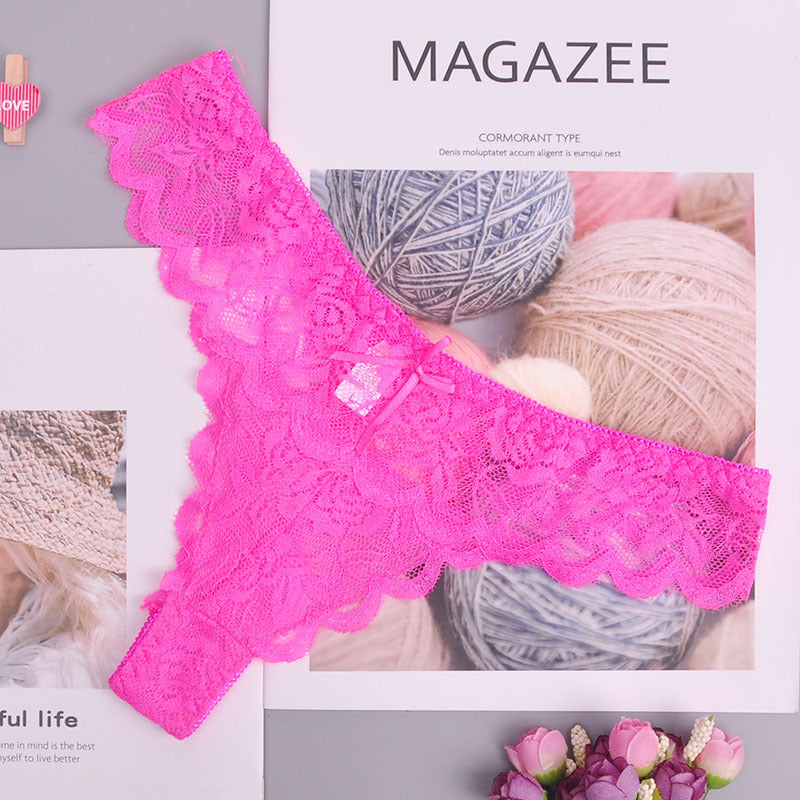 Women's Cozy Lace Thongs