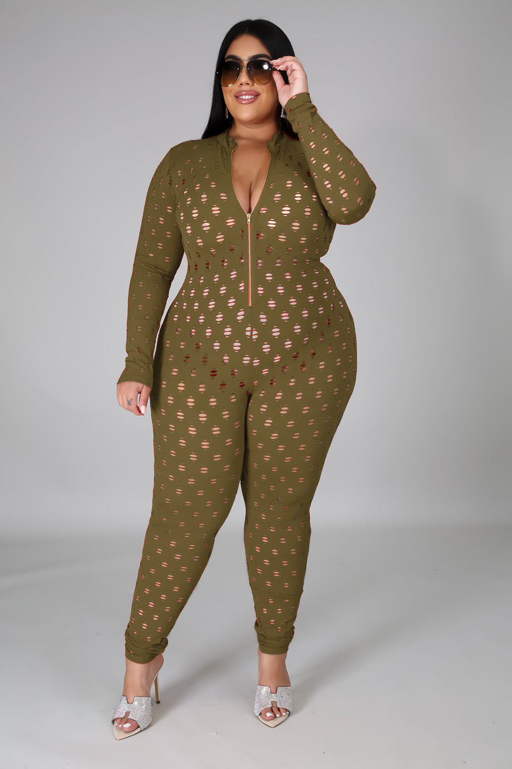 Plus Size 1Pcs Jumpsuit