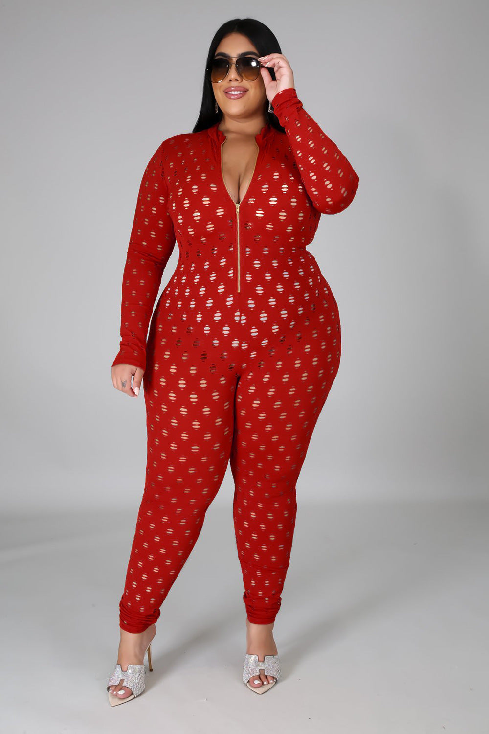 Plus Size 1Pcs Jumpsuit